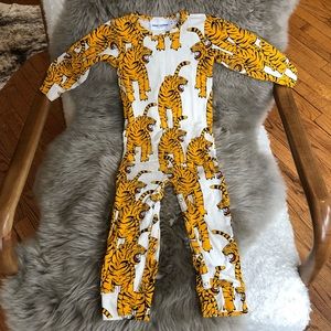 Mini Rodini Tiger 80/86 (9mo-1.5yr) Onesie/Romper